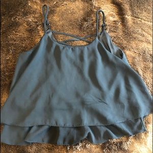 Black DEB Baby doll top